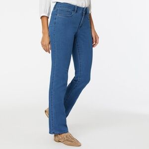 NYDJ Not Your Daughter's Jeans cotton spandex 5 pocket zipper front - Size 10